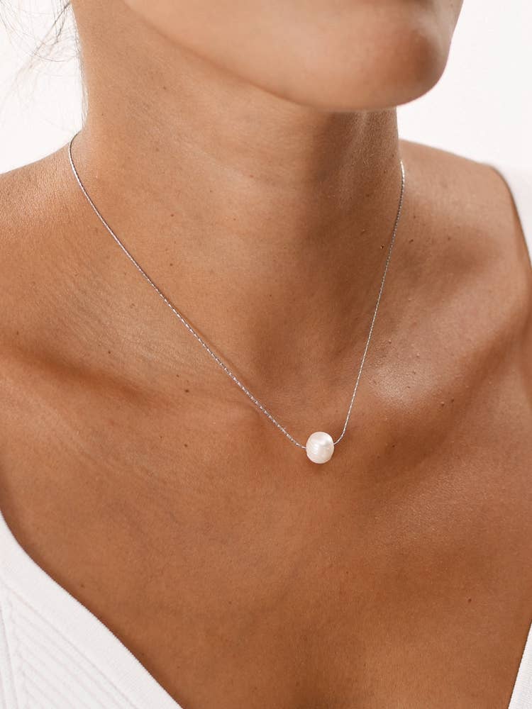 Perla | Colar com Pendente de Pérola