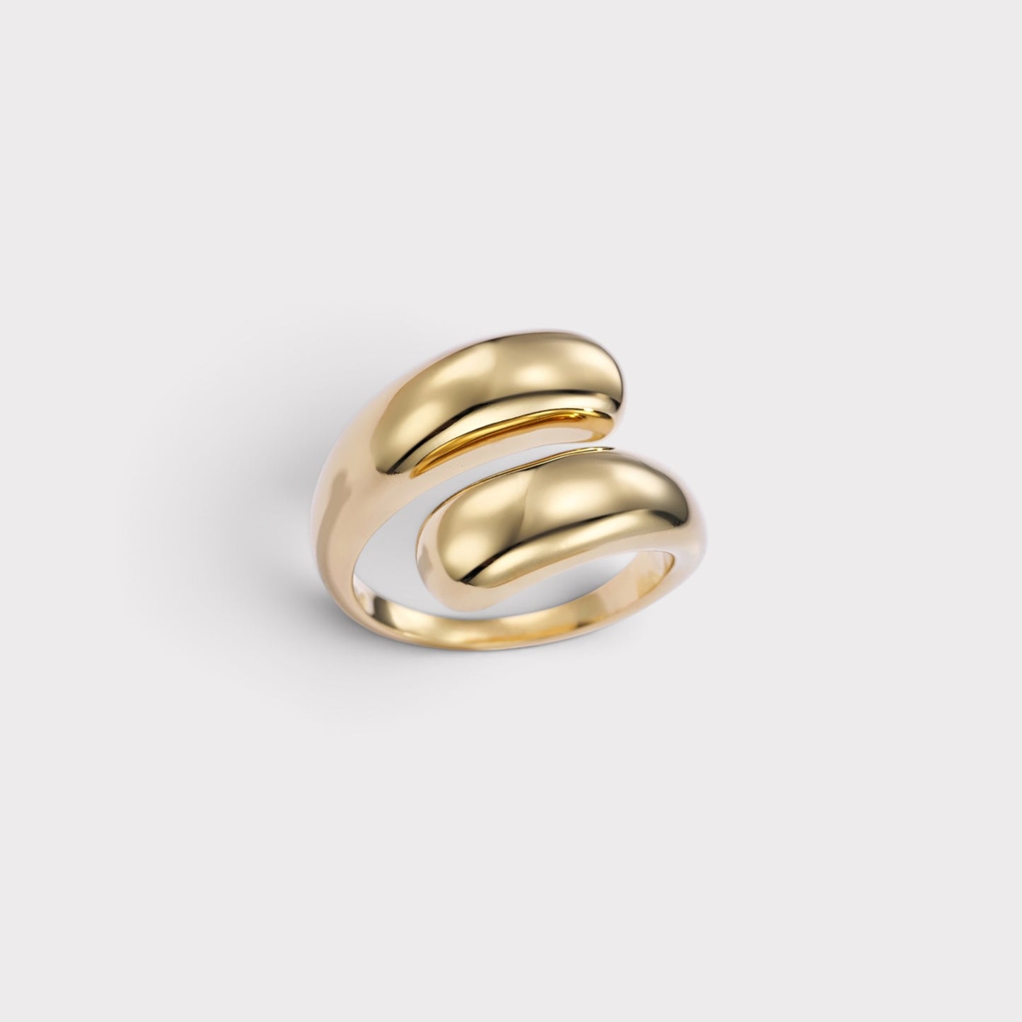 Viena dourado | Anel ajustável