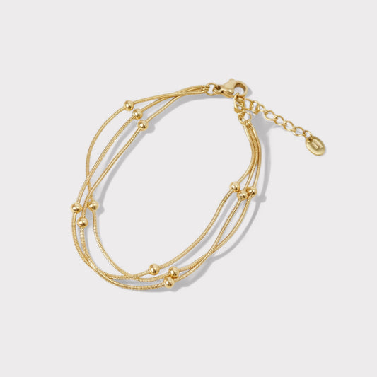 Amber | Pulseira com Bolinhas